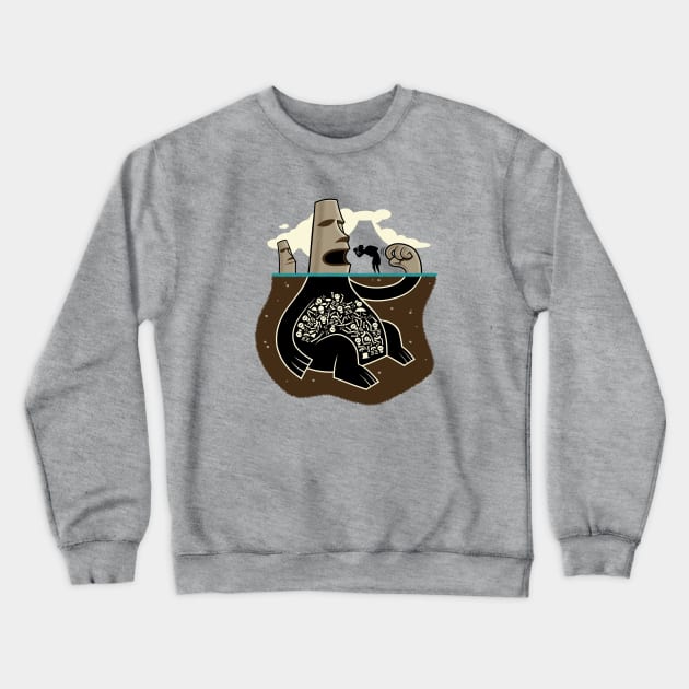 Tourist Trap Crewneck Sweatshirt by MustardSoda